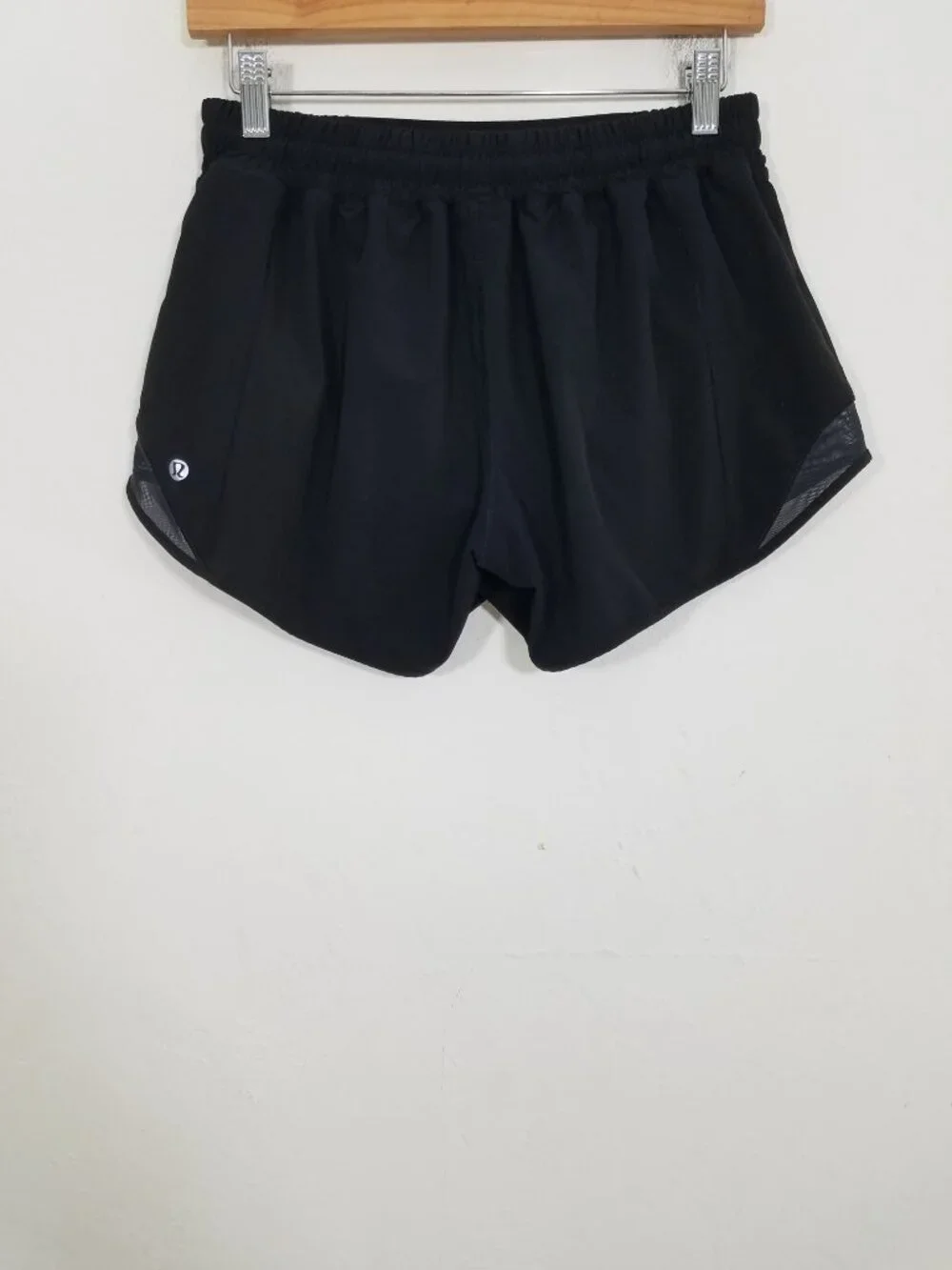 Lululemon Hotty Hot Low Rise Black Shorts Size 8